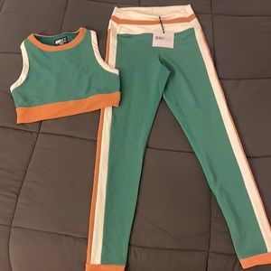 Matching sport outfit